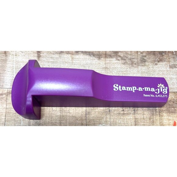 Stamp-A-Ma-Jig Rubber Stamp Positioning Tool Crafting - Picture 1 of 4